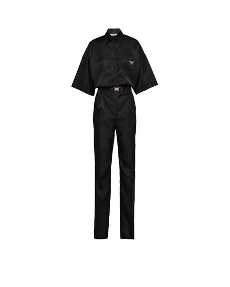 prada jump suit|Prada nylon jumpsuit dress.